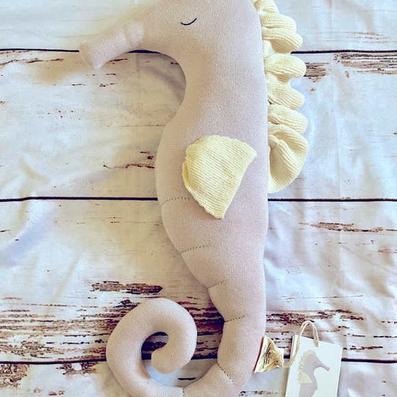 NWT Meri Meri organic Bianca the seahorse toy - Picture 4 of 7